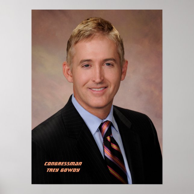 Affiches Le député Trey Gowdy (Devant)