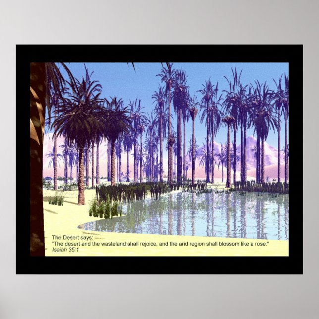 Affiches Le désert (Devant)