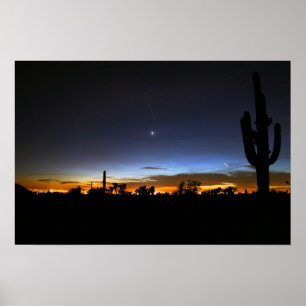 Affiches Le désert majestueux s'endort