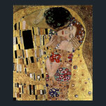 Affiches Le détail du baiser de Gustav Klimt (vers 1908)<br><div class="desc">Une oeuvre d'art classique qui est passée dans le domaine public et fait des cadeaux merveilleux et d'autres produits. L'une des oeuvres les plus célèbres de Gustav Klimt, The Kiss, est ornée de feuilles d'or et s'inspire du style orné des mosaïques anciennes. Klimt (1862-1918) fut l'un des principaux membres du...</div>