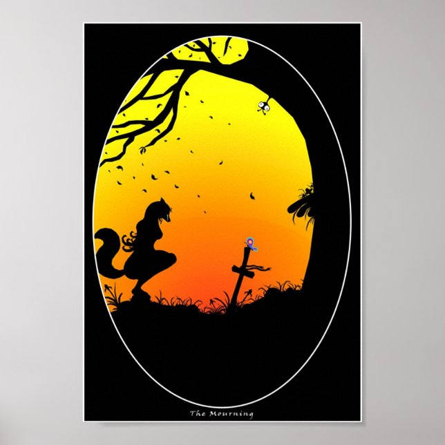 Affiches Le deuil (Devant)