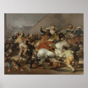 Affiches Le deuxième de mai 1808 ou La charge du Mamelou