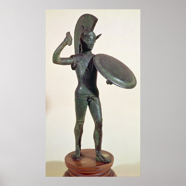 Affiches Le Dieu Mars ou un guerrier (Devant)