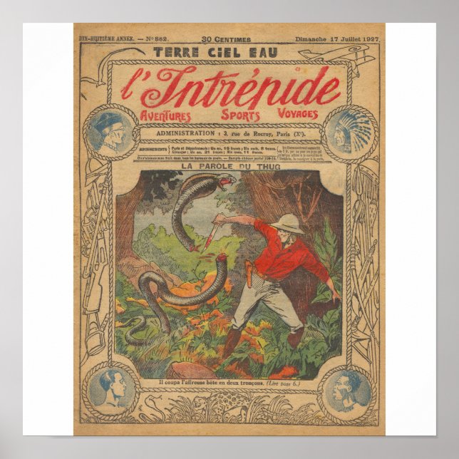 Affiches Le discours du voyant (Devant)