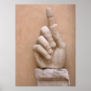 Affiches Le doigt de l'empereur