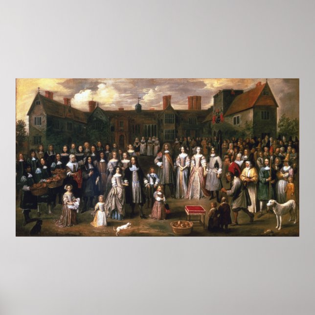 Affiches Le Dole Tichborne, 1671 (Devant)