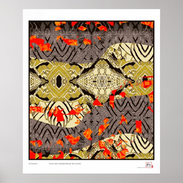 Affiches Le doute marche sans entraves (Devant)