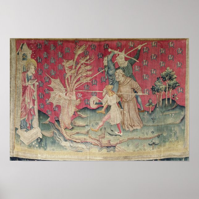 Affiches Le Dragon Combattre avec les Serviteurs de Dieu (Devant)