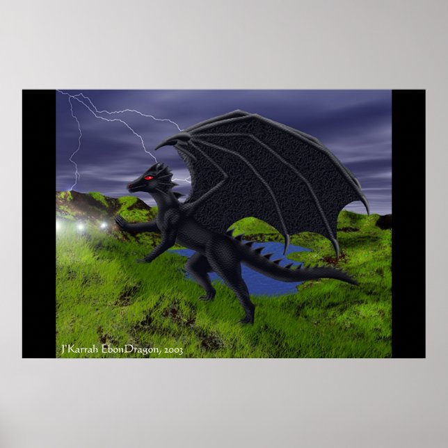 Affiches Le dragon Mage (Devant)