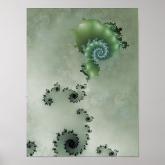 Affiches Le Dreamer Abstrait Fractal