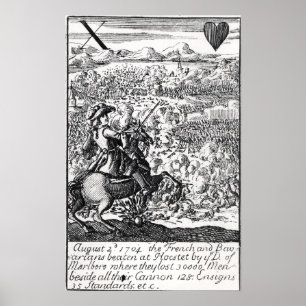 Affiches Le duc de Marlborough défait