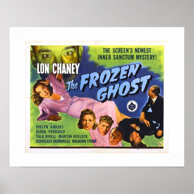 Affiches Le fantôme gelé (Devant)