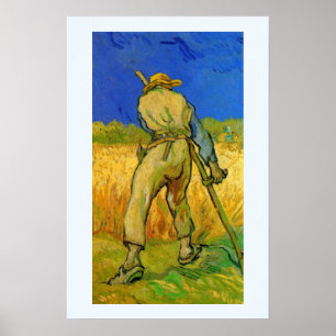 Affiches Le Faucheur (d'après Millet) par Vincent van Gogh