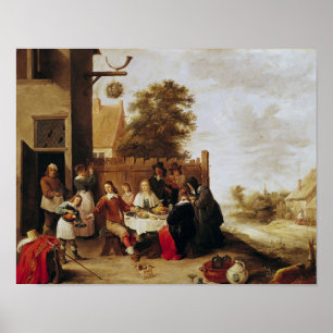 Affiches Le festin du fils prodigue, 1644