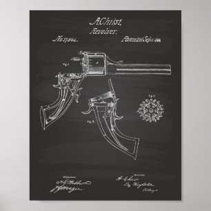 Affiches Le feu de rotation arme l'art de 1866 brevets -