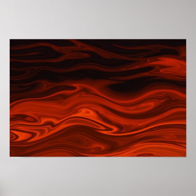 Affiches Le feu liquide par Shirley Taylor (Devant)