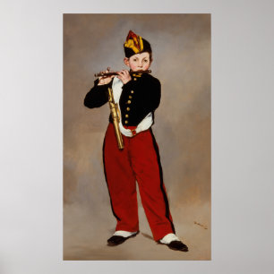 Affiches Le Fifer (Fife Player) par Manet