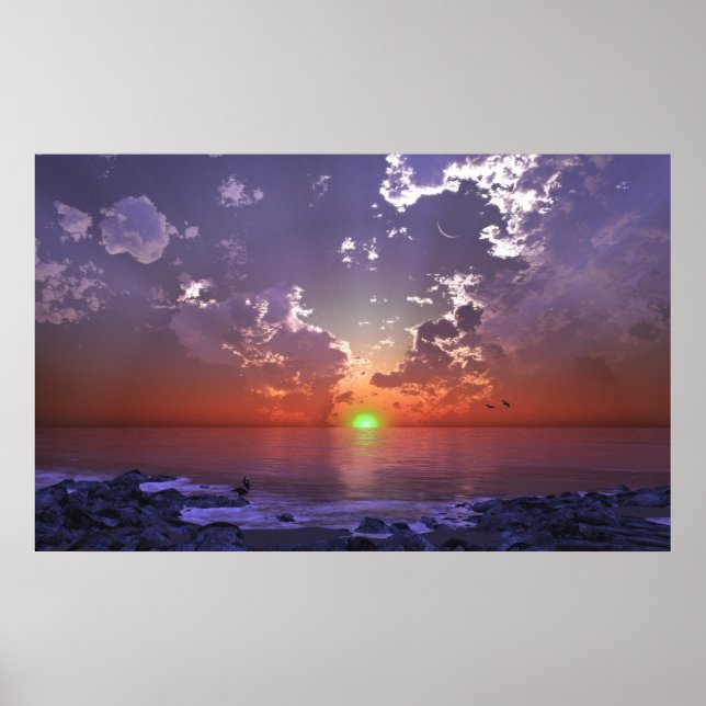 Affiches Le Flash Vert (Devant)