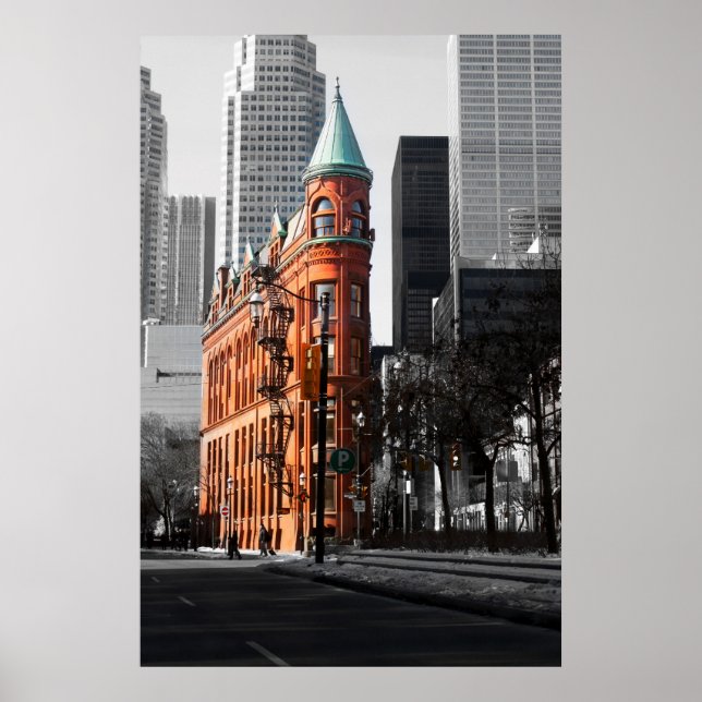Affiches Le Flatiron Building, Toronto. (Devant)
