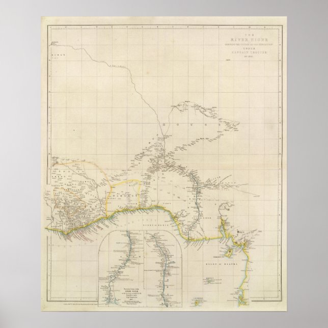 Affiches Le fleuve Niger (Devant)