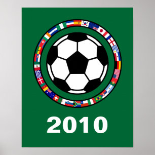 Affiches Le football 2010