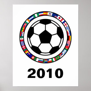 Affiches Le football 2010
