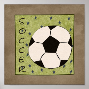 Affiches Le football (collection sportive)