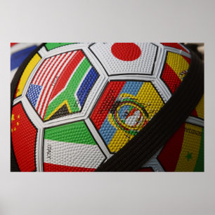 Affiches Le football de coupe du monde