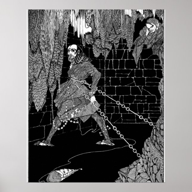 Affiches Le fût d'Amontillado d'Edgar Allan Poe (Devant)