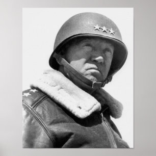 Affiches Le Général George Patton -- 2ÈME GUERRE MONDIALE