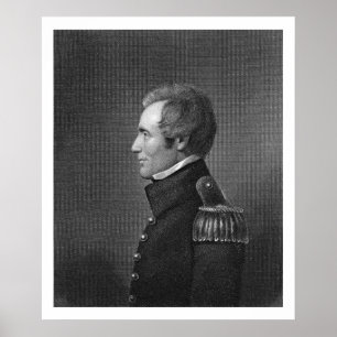 Affiches Le Général principal Edmund Pendleton Gaines