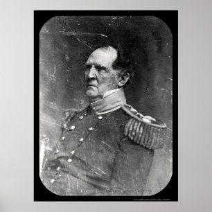Affiches Le Général Winfield Scott Daguerreotype 1849