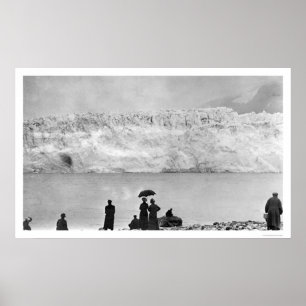 Affiches Le glacier Alaska 1908 de l'enfant