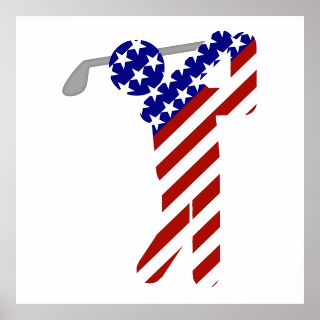 Affiches LE GOLF DES Patriotes ÉTATS-UNIS (Devant)