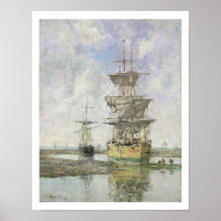Le Grand Bateau, 1879 (huile sur toile)