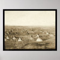 Le Grand Hostile Lakota Camp SD 1891