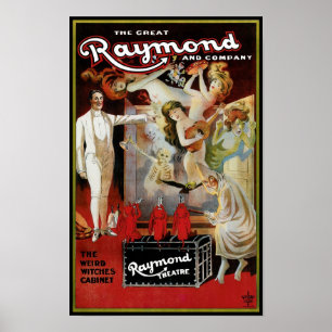Affiches Le Grand Raymon ~ Cabinet de sorcières étranges