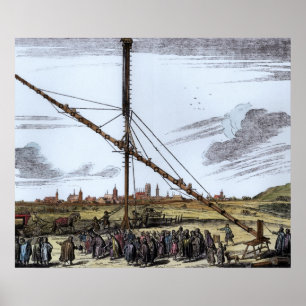 Affiches Le grand télescope astronomique