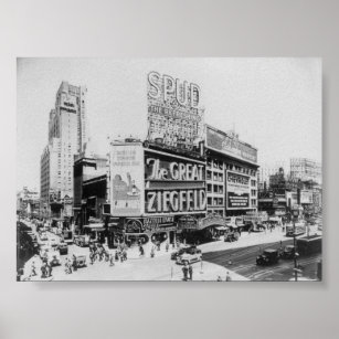 Affiches Le Grand Ziegfeld Astor Theatre Broadway New York