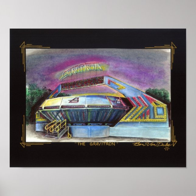 Affiches le Gravitron (Devant)