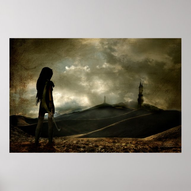 Affiches Le guerrier (Devant)