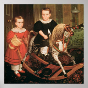 Affiches Le Hobby Horse, vers 1840