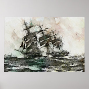 Affiches Le Hollandais volant