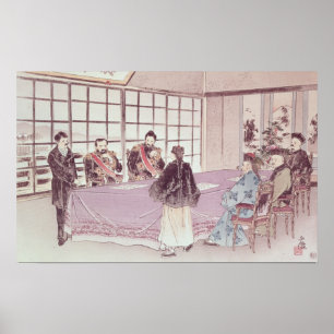 Affiches Le Japonais administre Je-TSO et MOU-Tsou