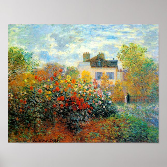 Affiches Le Jardin de Monet à Argenteuil (Devant)