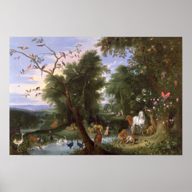Affiches Le jardin d'Eden, 1659 (Devant)