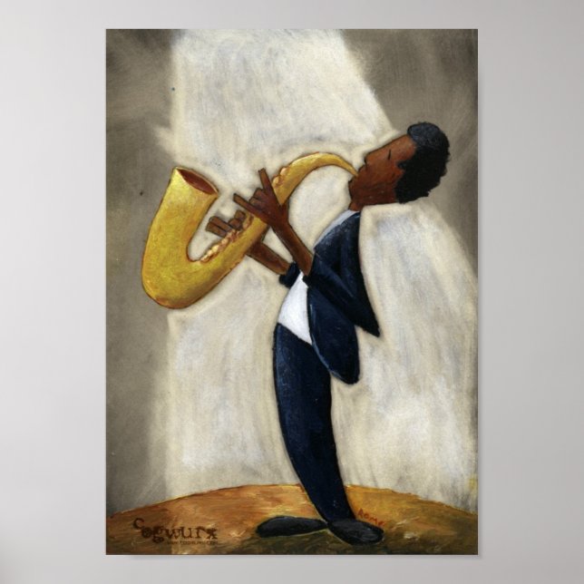 Affiches Le Jazzman (Devant)