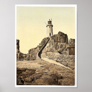 Affiches Le Jersey, phare de Corbiere, III, Îles