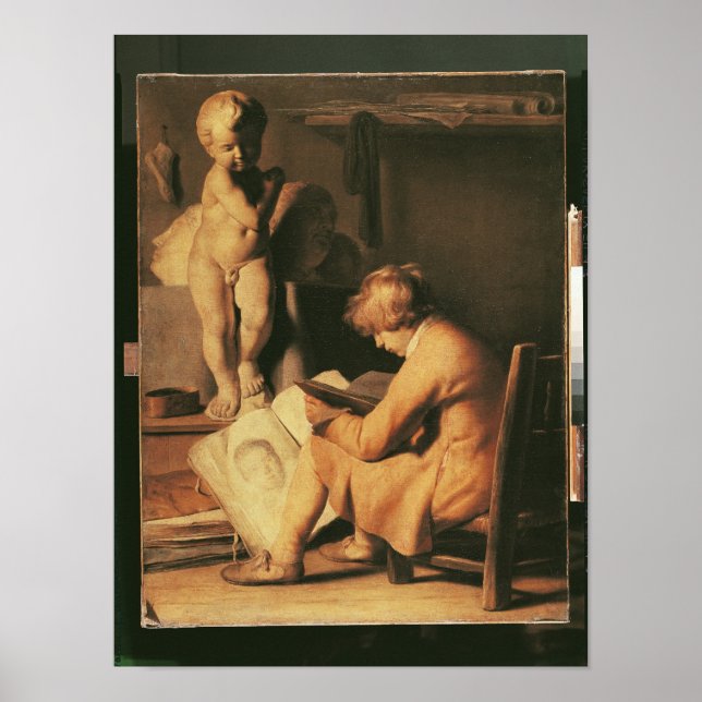 Affiches Le jeune artiste (Devant)