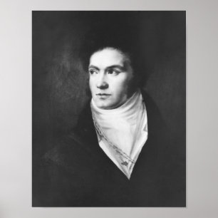 Affiches Le jeune Ludwig van Beethoven 1806